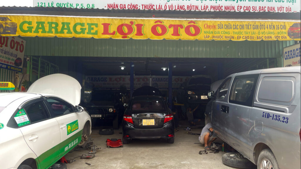 Garage Lợi ô tô chuyên gầm 