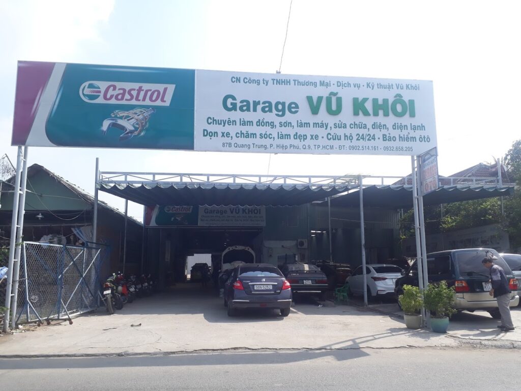 Garage ô tô Vũ Khôi 