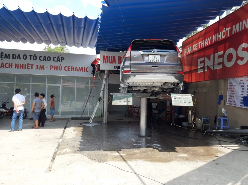 Garage sửa chữa Mercedes Thắng Lợi 